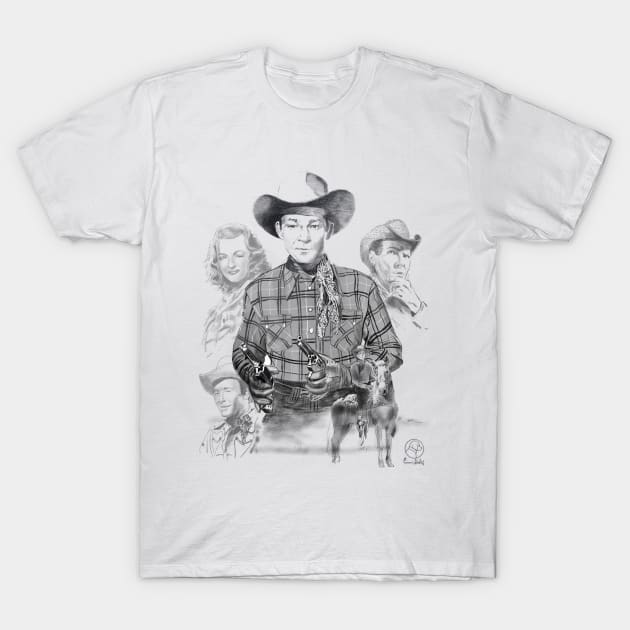 The Roy Rogers Show T-Shirt by GunnerStudios